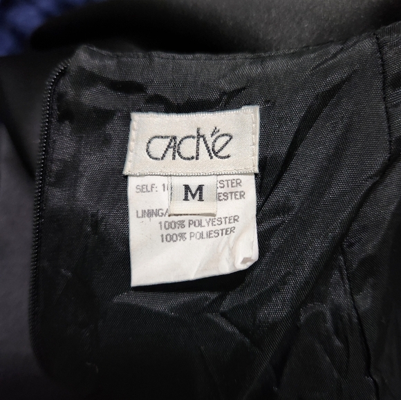 Cache Vintage formal heavy satin/sequin corset top and mermaid skirt sm/med - Picture 12 of 12